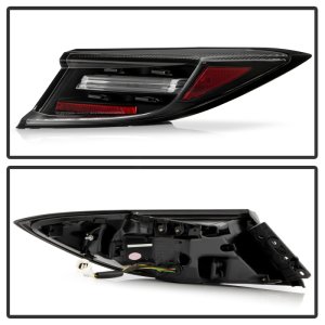 Toyota GR86 LED Tail Lights - SPYDER - Sequential LED Turn Signal + Greeting Light Show - Black - `22-`24