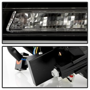 Audi A3 LED Tail Lights - SPYDER - Black - `09-`13