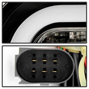 Audi A3 LED Tail Lights - SPYDER - Black - `09-`13