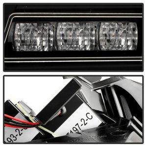 Audi A3 LED Tail Lights - SPYDER - Black - `09-`13