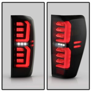 GMC Sierra 1500 LED Tail Lights - SPYDER - Spyder Apex Series - Black Smoke - `19-`20 GMC Sierra 1500 LED Tail Lights - SPYDER - Spyder Apex Series - Black Smoke - `19-`20