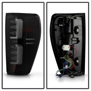 GMC Sierra 1500 LED Tail Lights - SPYDER - Spyder Apex Series - Black Smoke - `19-`20 GMC Sierra 1500 LED Tail Lights - SPYDER - Spyder Apex Series - Black Smoke - `19-`20