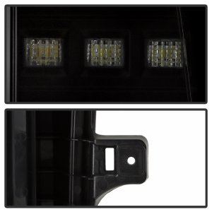 Chevrolet Suburban LED Tail Lights - Rear - SPYDER - Light Bar - Black Smoke - `15-`20