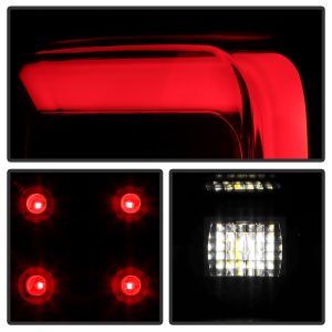 Ford F150 Styleside LED Tail Lights - SPYDER - Version 2 - Black - `04-`08 Ford F150 Styleside LED Tail Lights - SPYDER - Version 2 - Black - `04-`08