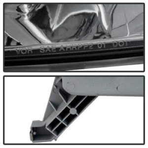 Toyota 4Runner Headlights - Front - SPYDER - xTune Crystal - Black - `03-`05