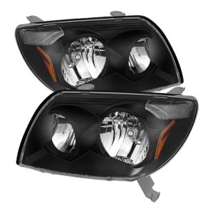 Toyota 4Runner Headlights - Front - SPYDER - xTune Crystal - Black - `03-`05