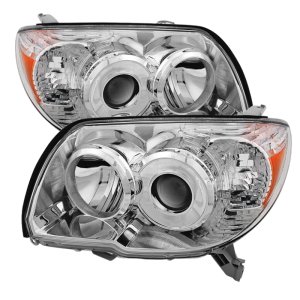 Toyota 4Runner Headlights - SPYDER - xTune Crystal - Chrome - `06-`09 Toyota 4Runner Headlights - SPYDER - xTune Crystal - Chrome - `06-`09
