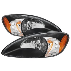 Ford Taurus Headlights - SPYDER - xTune Crystal - Black - `00-`07