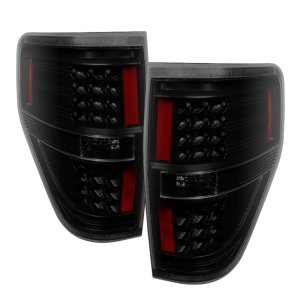 Ford F-150 Tail Lights - Rear - SPYDER - xTune LED - Black Smoke - `09-`14