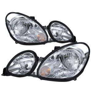 Lexus GS 300 Headlights - Front - SPYDER - xTune Crystal (Halogen Only) - Chrome - `98-`05
