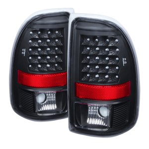 Dodge Dakota Tail Lights - Rear - SPYDER - xTune LED - Black - `97-`04