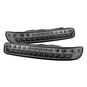 GMC Sierra Bumper Lights - SPYDER - xTune Full LED - Smoke - `99-`06 GMC Sierra Bumper Lights - SPYDER - xTune Full LED - Smoke - `99-`06