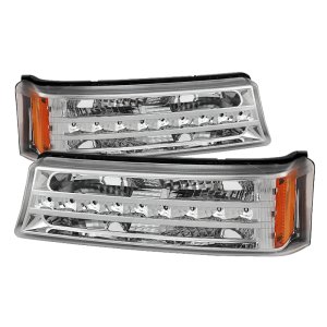 Chevrolet Avalanche Bumper Lights - SPYDER - xTune LED - Chrome - `02-`06 Chevrolet Avalanche Bumper Lights - SPYDER - xTune LED - Chrome - `02-`06