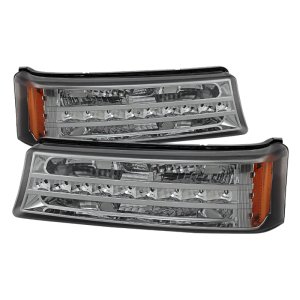 Chevrolet Silverado Bumper Lights - Front - SPYDER - xTune LED - Smoke - `03-`06 Chevrolet Silverado Bumper Lights - Front - SPYDER - xTune LED - Smoke - `03-`06