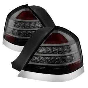Ford Crown Victoria Tail Lights - Rear - SPYDER - xTune LED - Smoke - `98-`11