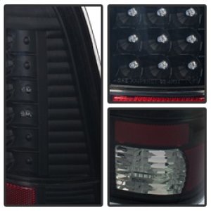 Ford F-450 Super Duty Tail Lights - Rear - SPYDER - xTune LED - Black Smoke - `99-`07 Ford F-450 Super Duty Tail Lights - Rear - SPYDER - xTune LED - Black Smoke - `99-`07