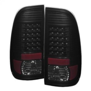 Ford F-550 Super Duty Tail Lights - Rear - SPYDER - xTune LED - Black Smoke - `99-`07