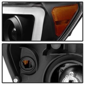 Toyota Tundra Headlights - Front - SPYDER - xTune LED Light Bar Projector - Black - `07-`13