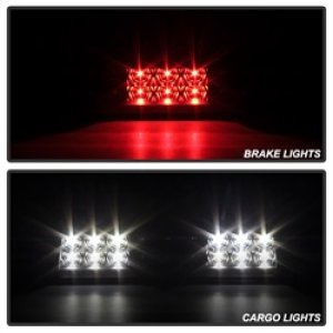 Dodge Ram 1500 Brake Light - Center High Mount - SPYDER - LED 3RD Brake Light - Black - `09-`15
