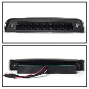 Dodge Ram 3500 Brake Light - Center High Mount - SPYDER - LED 3RD Brake Light - Black - `10-`16