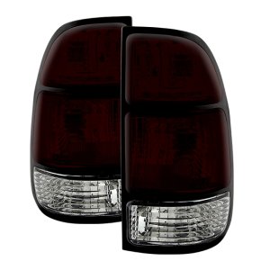 Toyota Tundra Tail Lights - Rear - SPYDER - xTune OEM Style - Dark Red - `00-`06