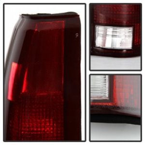 GMC C1500 Tail Lights - SPYDER - xTune LED - Red Smoked - `88-`01 GMC C1500 Tail Lights - SPYDER - xTune LED - Red Smoked - `88-`01