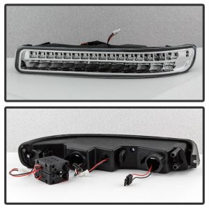 GMC Sierra Bumper Lights - SPYDER - Full LED - Chrome - `99-`06