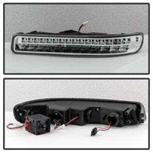 GMC Sierra Bumper Lights - SPYDER - Full LED - Chrome - `99-`06