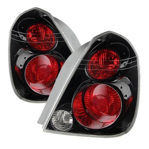 Nissan Altima Tail Lights - Rear - SPYDER - xTune OEM Style - Black - `02-`06