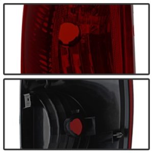 Chevrolet Avalanche Tail Lights - Rear - SPYDER - xTune OE Style - Red Smoked - `02-`06