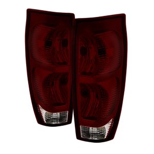 Chevrolet Avalanche Tail Lights - Rear - SPYDER - xTune OE Style - Red Smoked - `02-`06