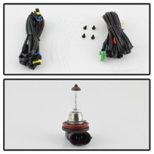 Honda CRV Fog Lights - SPYDER - OEM W/Switch and Cover - Clear - `15-`16