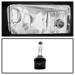 GMC Yukon Fog Lights - SPYDER - OEM Fog Lights W/Cover and Switch - Clear - `15-`17