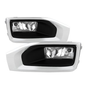 GMC Yukon Fog Lights - SPYDER - OEM Fog Lights W/Cover and Switch - Clear - `15-`17