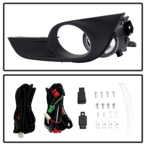 Nissan Altima Fog Lights - SPYDER - Daytime DRL LED Running w/Switch - Clear - `13-`15 Nissan Altima Fog Lights - SPYDER - Daytime DRL LED Running w/Switch - Clear - `13-`15