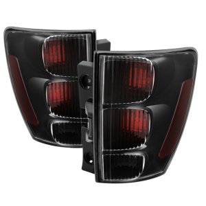 Chevrolet Equinox Tail Lights - Rear - SPYDER - xTune OEM Style - Black - `05-`09