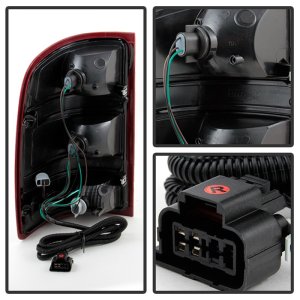 GMC Sierra Tail Light - Rear Right - SPYDER - xTune, OEM Style - `07-`13