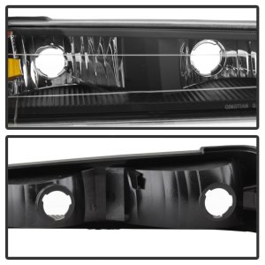 Chevrolet Colorado Headlights - Front - SPYDER - xTune OEM w/ Bumper Lights - Black - `04-`12 Chevrolet Colorado Headlights - Front - SPYDER - xTune OEM w/ Bumper Lights - Black - `04-`12