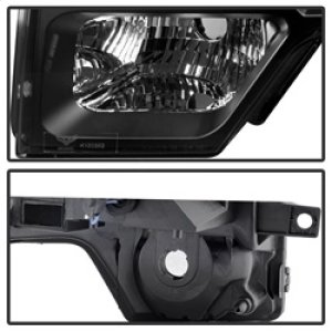 Ford F-150 Headlights - Front - SPYDER - xTune LED Halo Projector - Black - `09-`14