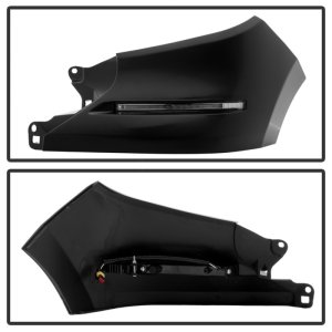 Toyota Tundra Daytime Running Lights - Front - SPYDER - Daytime LED Running Lights System - Paintable - `14-`16