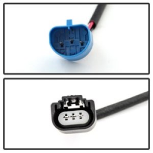 Ford F-350 Super Duty Headlights - Front - SPYDER - xTune - Black Smoked - `99-`04