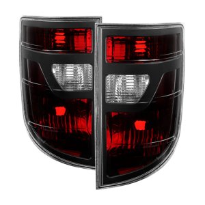 Honda Ridgeline Tail Light - Driver Side - SPYDER - xTune OEM Style - Red Smoked - `06-`08