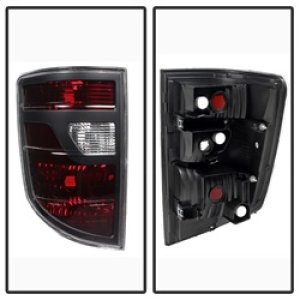 Honda Ridgeline Tail Light - Driver Side - SPYDER - xTune OEM Style - Red Smoked - `06-`08