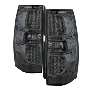 Chevrolet Suburban Tail Lights - Rear - SPYDER - xTune LED - Smoked - `07-`14