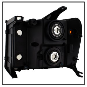 GMC Sierra Headlights - Front - SPYDER - xTune Crystal - Black - `07-`13