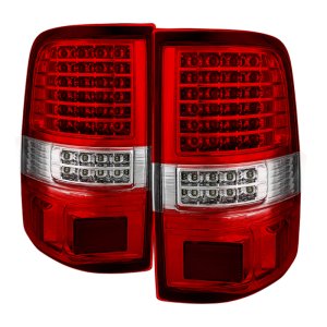 Ford F-150 Tail Lights - Rear - SPYDER - xTune LED - Red/Clear - `04-`08 Ford F-150 Tail Lights - Rear - SPYDER - xTune LED - Red/Clear - `04-`08