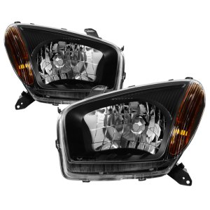 Toyota RAV4 Headlights - SPYDER - xTune - Black - `01-`03