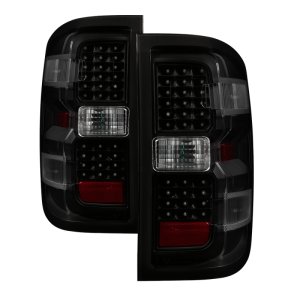 Chevrolet Silverado 1500 Tail Lights - SPYDER - xTune LED - Black Smoked - `14-`16