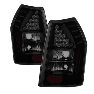 Dodge Magnum Tail Lights - SPYDER - xTune LED - Black Smoked - `05-`08