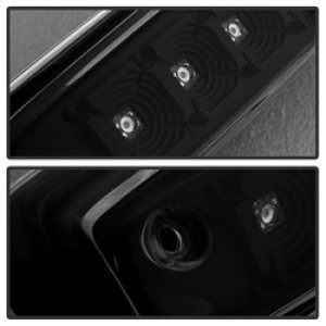 Chevrolet Silverado Brake Light - Center High Mount - SPYDER - LED 3rd - Black - `07-`13